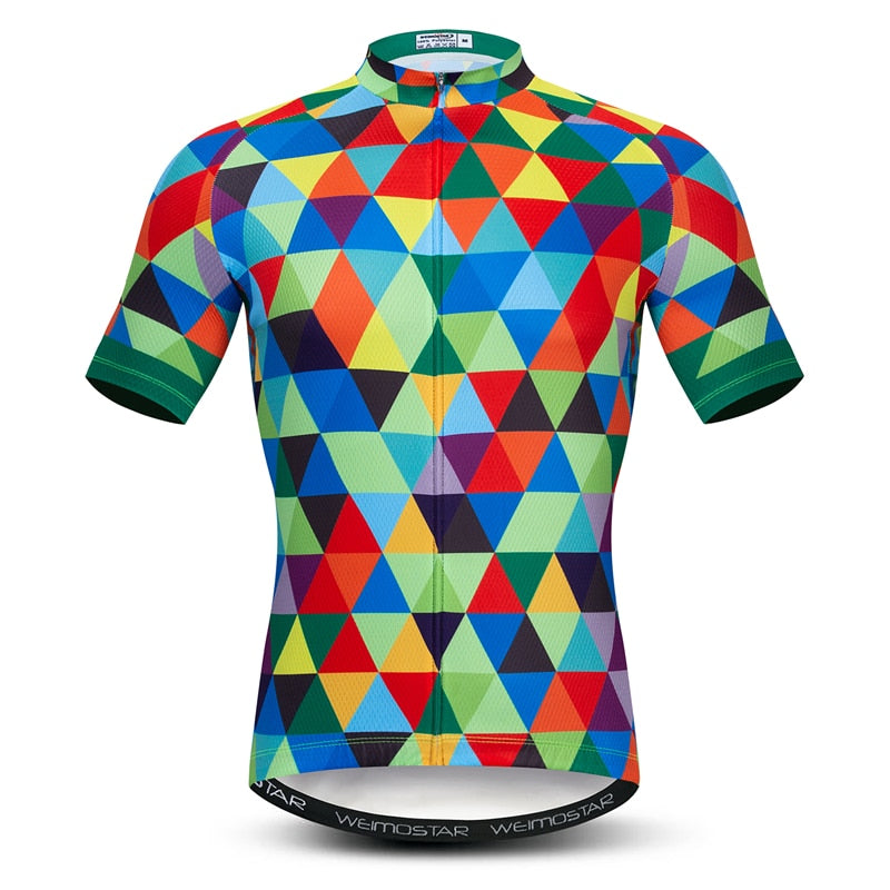 Men Short Sleeve Cycling Jersey