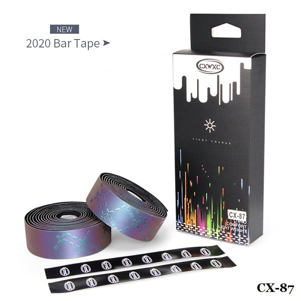 Noctilucent Speed Light Reflective Dazzle Cycling Bar Tape