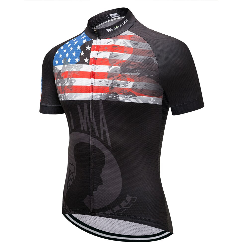 Men Short Sleeve Cycling Jersey