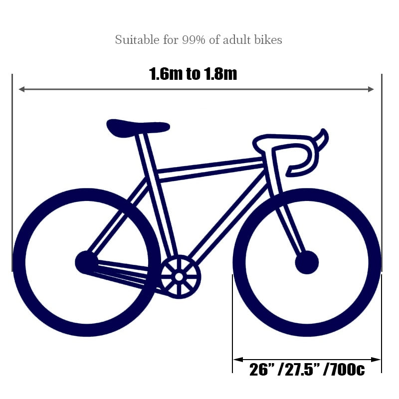 Bicycle Cover Indoor Portable Fabric Elastic Protection Dust Cover