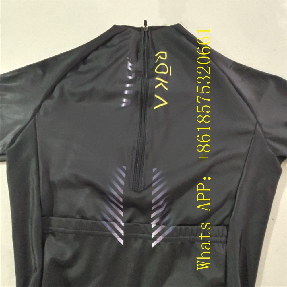ROKA Back zipper Mens Cycling Skinsuit