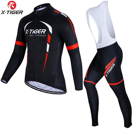 X-TIGER Winter Cycling Thermal Jersey Set X21