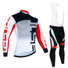 Pro Winter Thermal Fleece Cycling Jersey Set K72