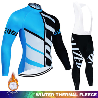 Thermal Fleece Cycling Jersey Set F59