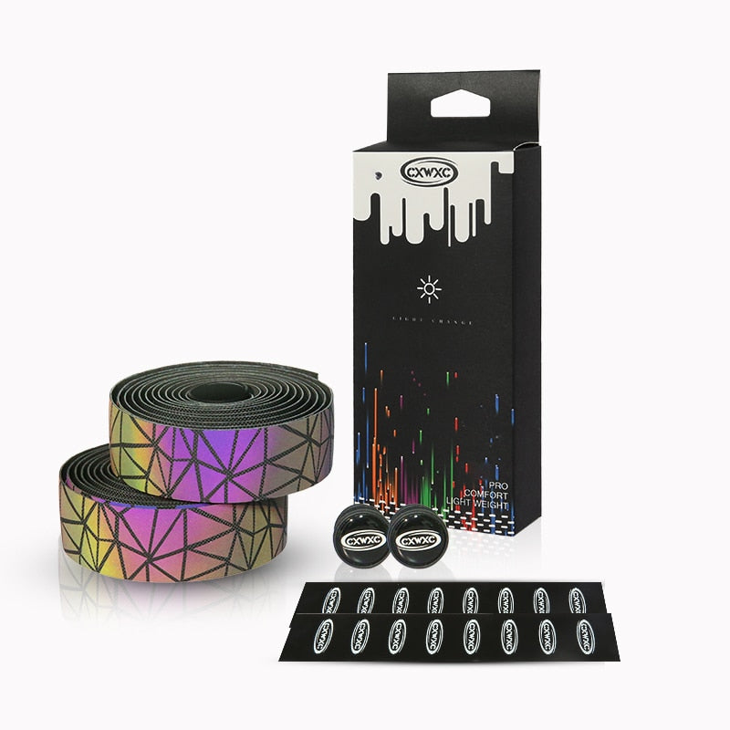 Noctilucent Speed Light Reflective Dazzle Cycling Bar Tape