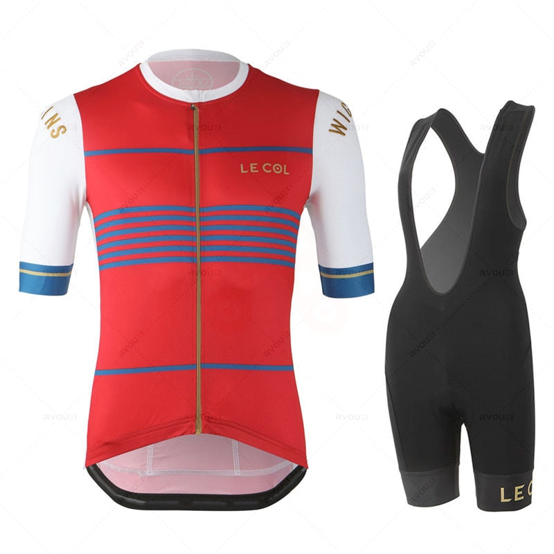 Pro Team Bicycle Jersey Sportswear Set