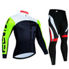 Pro Winter Thermal Fleece Cycling Jersey Set K72