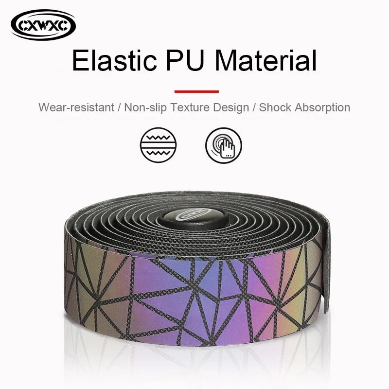 Noctilucent Speed Light Reflective Dazzle Cycling Bar Tape