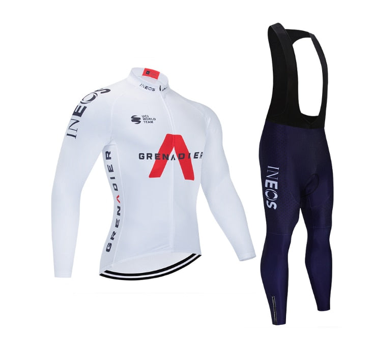 Alpha Long sleeve cycling jersey suit