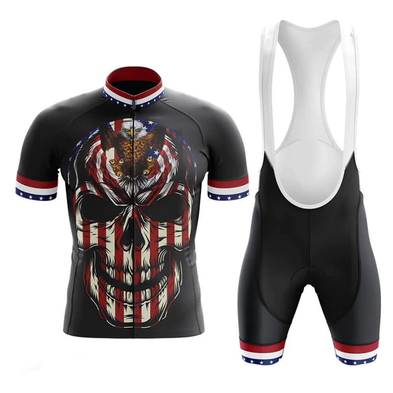 Skull Pattern Jerseys D48