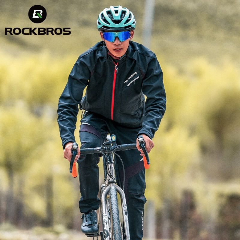ROCKBROS Winter Reflective Waterproof Cycling Jacket