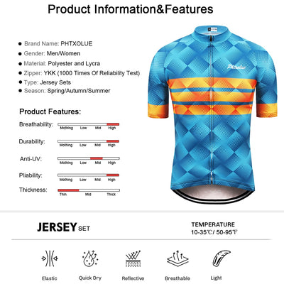 Pro Anti-UV Cycling Jersey Set