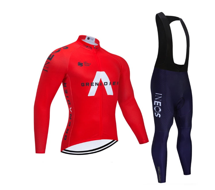 Alpha Long sleeve cycling jersey suit