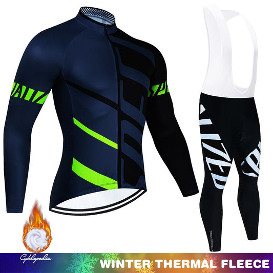 Thermal Fleece Cycling Jersey Set G47