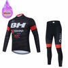 BH Thermal Fleece Cycling Jersey Set