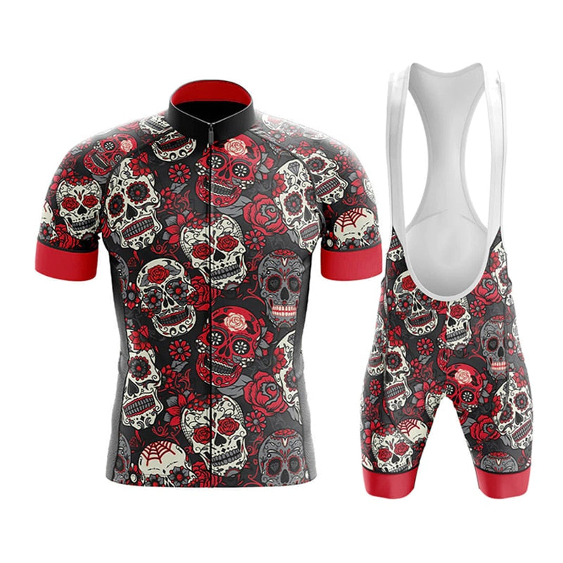 Skull Pattern Jerseys D48