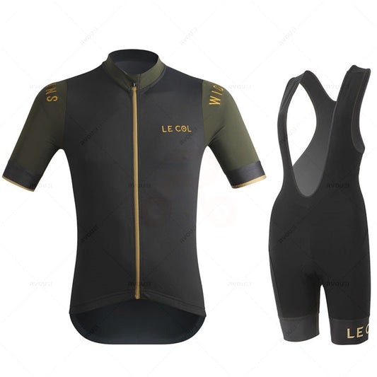 Pro Team Bicycle Jersey Sportswear Set