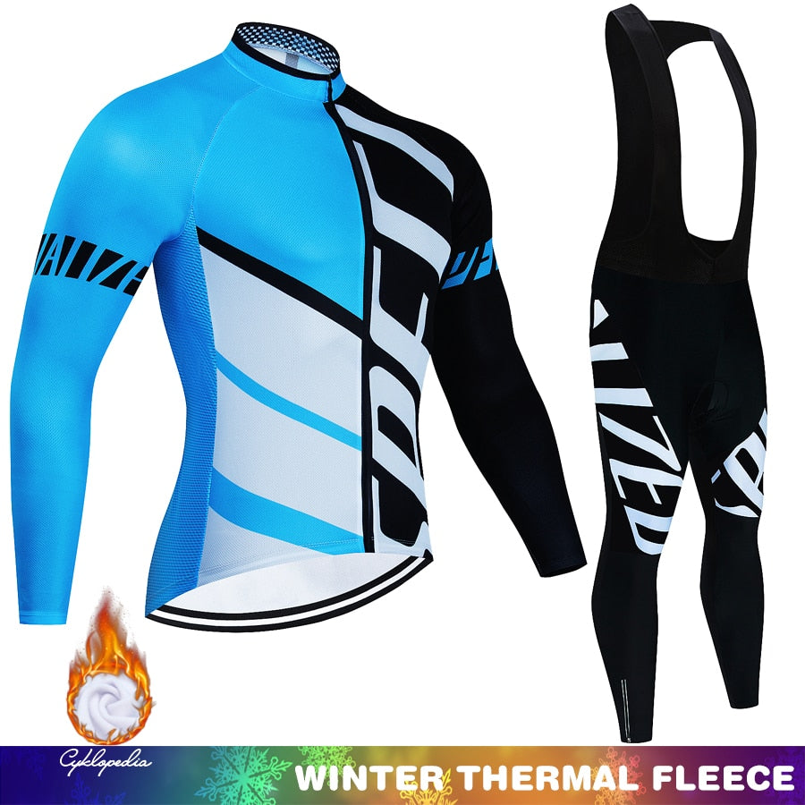Thermal Fleece Cycling Jersey Set F59