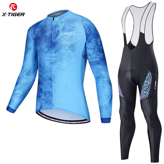 X-TIGER Men Quick Dry Male Cycling Set