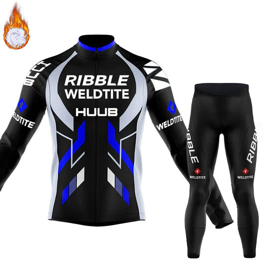 HUUB Pro Team Winter Fleece Cycling Set A75