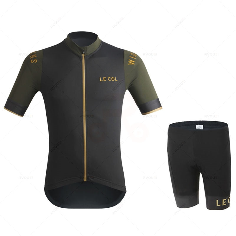 Pro Team Bicycle Jersey Sportswear Set