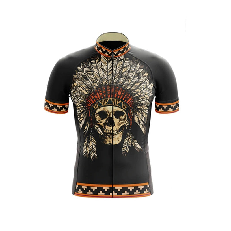 Skull Pattern Jerseys D48