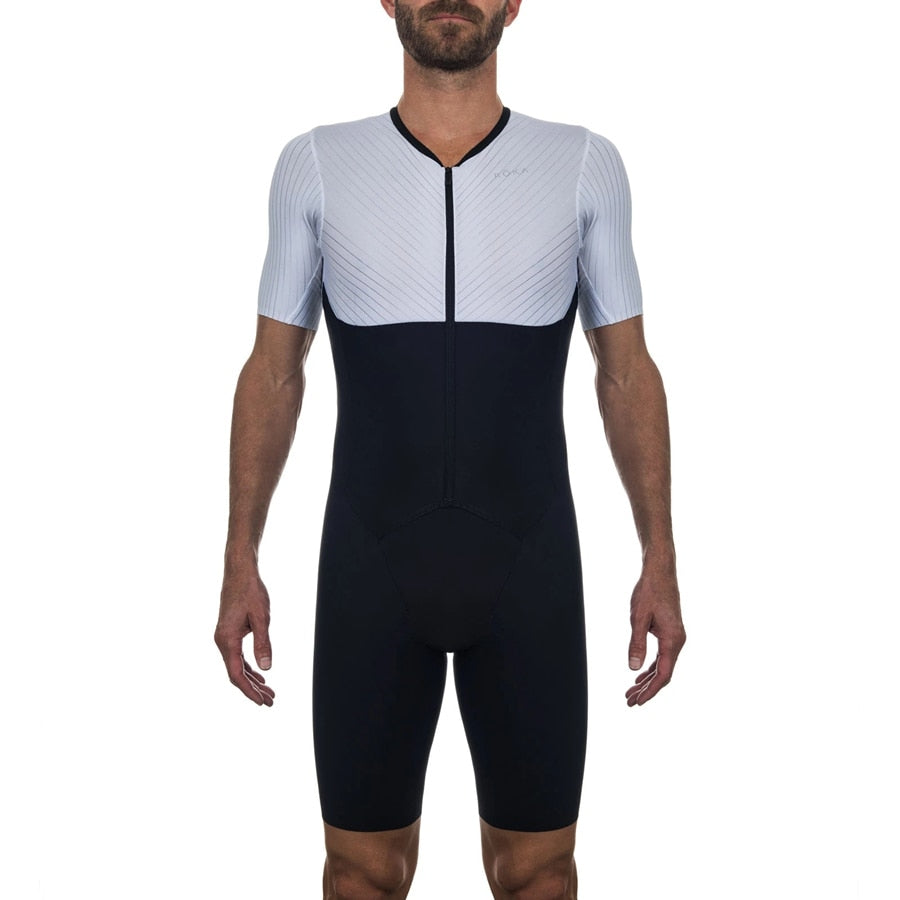 ROKA Back zipper Mens Cycling Skinsuit