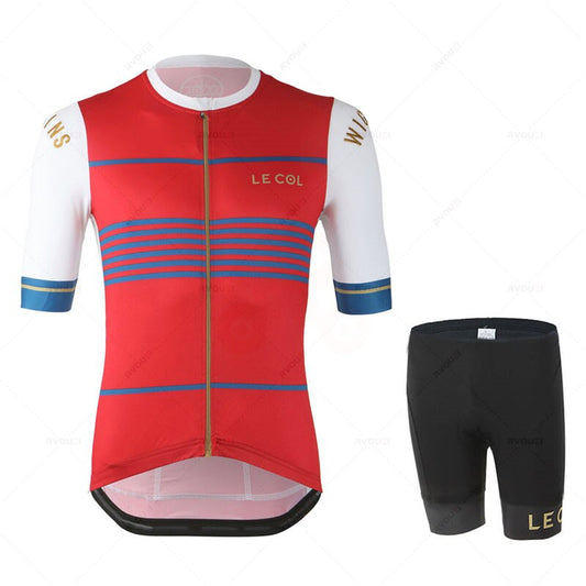 Pro Team Bicycle Jersey Sportswear Set