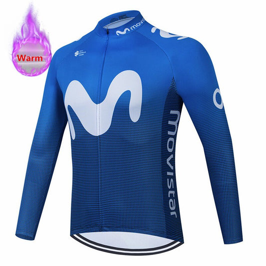 Movistar Pro Team Winter Thermal Cycling Set