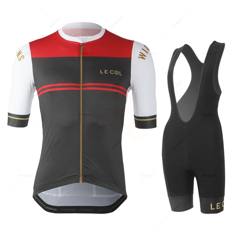 Pro Team Bicycle Jersey Sportswear Set