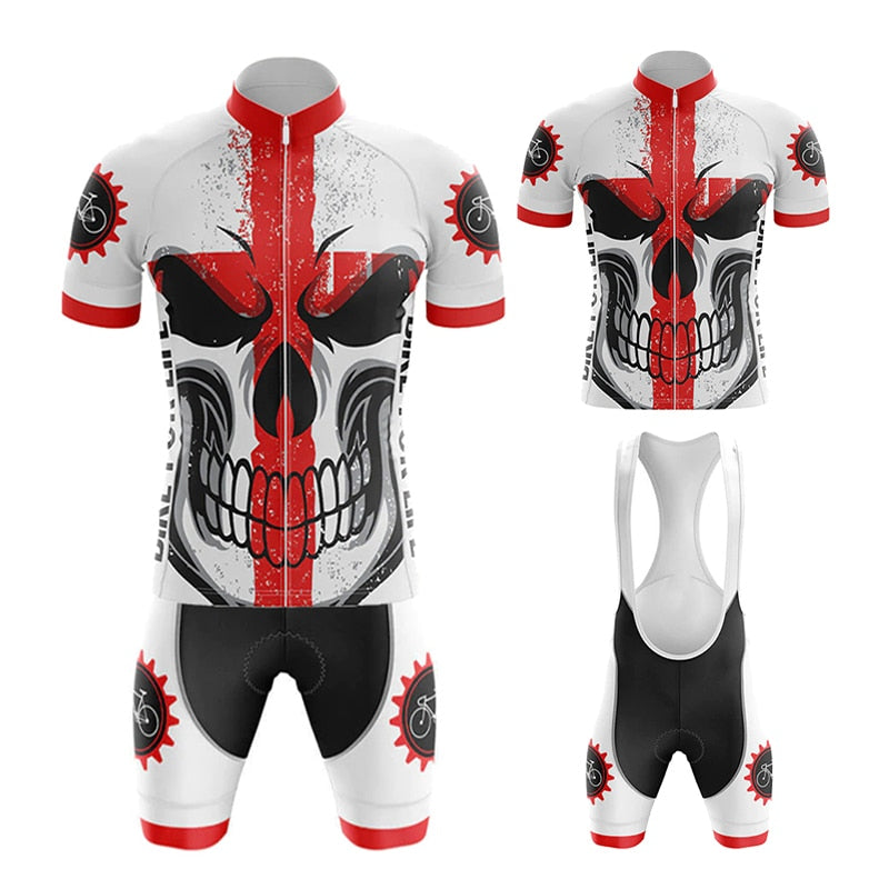 Skull Pattern Jerseys D48