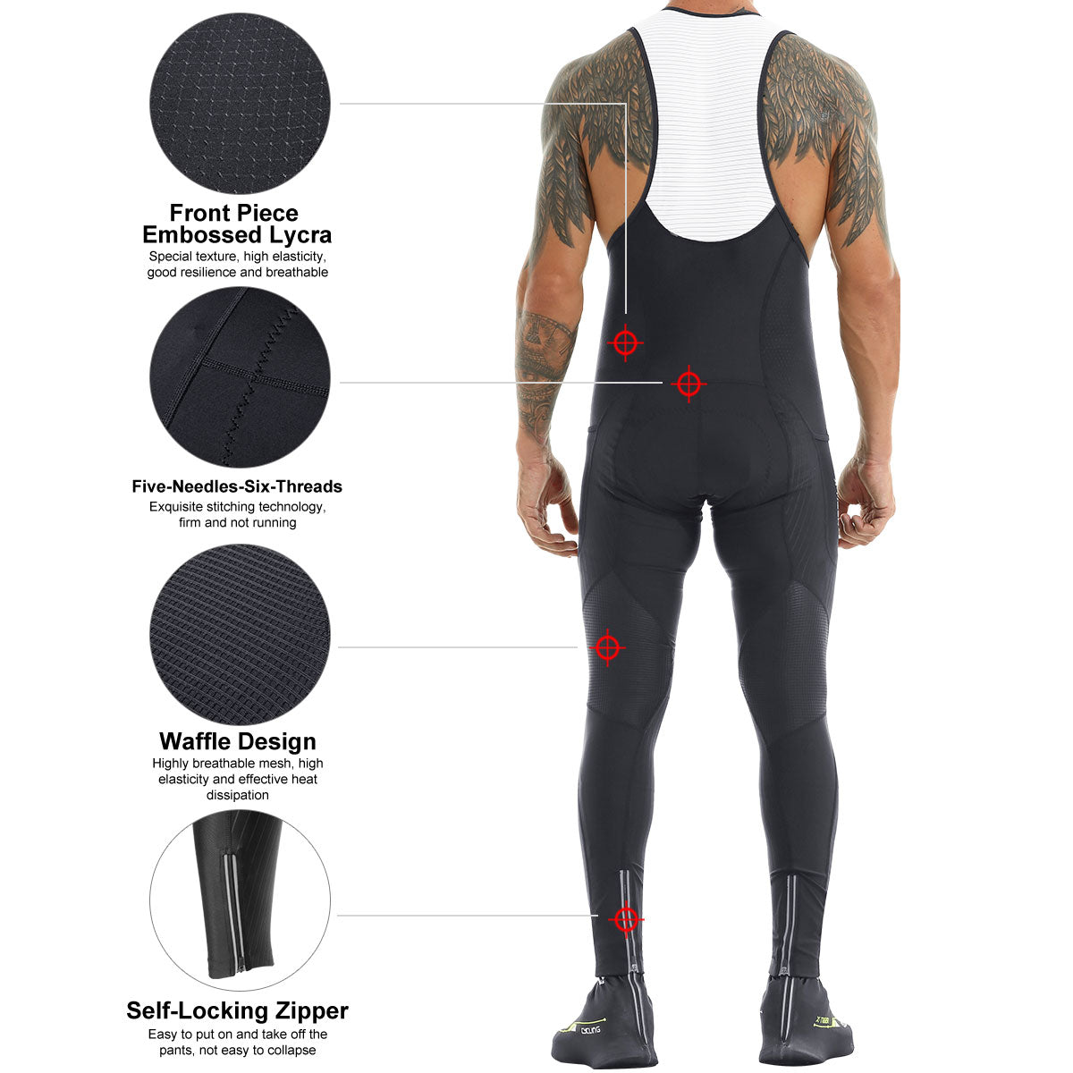 X-TIGER Bicycle Breathable Cycling Set K77