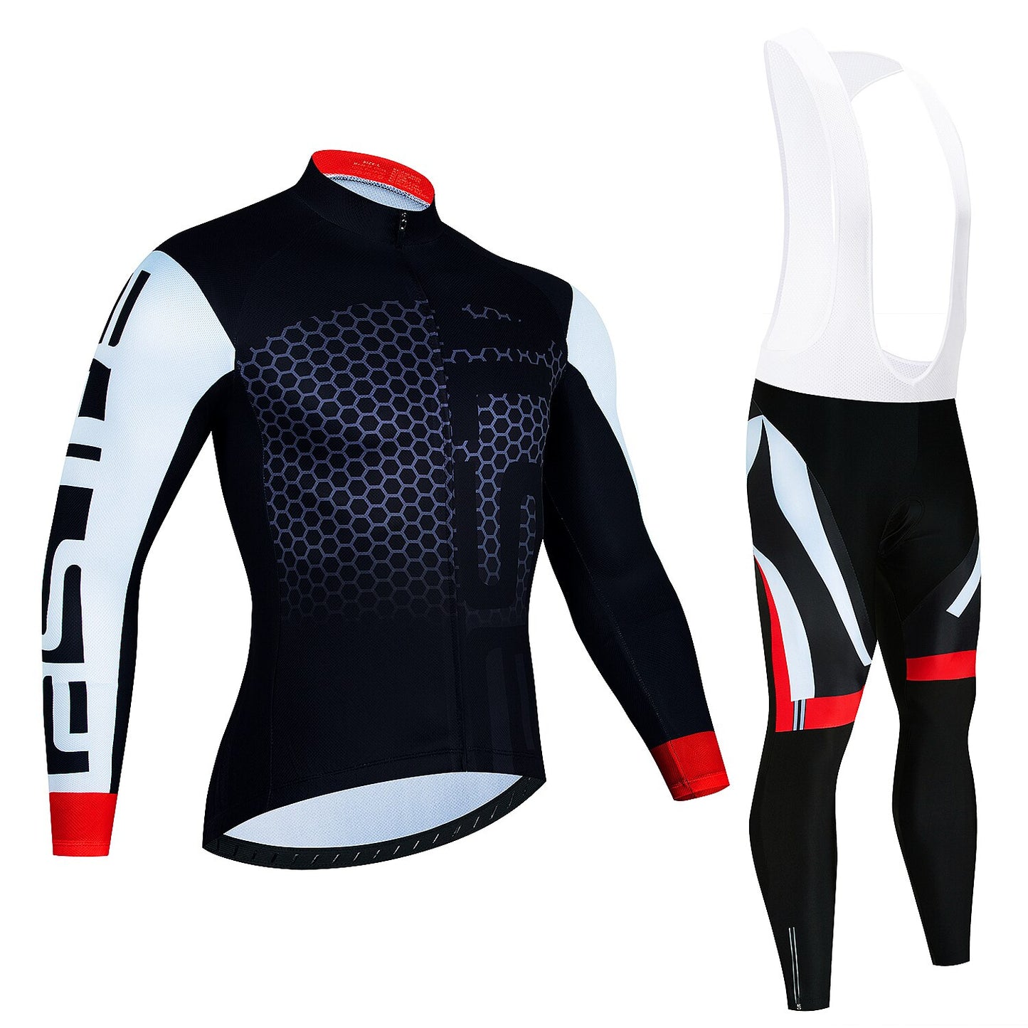 Pro Winter Thermal Fleece Cycling Jersey Set K72
