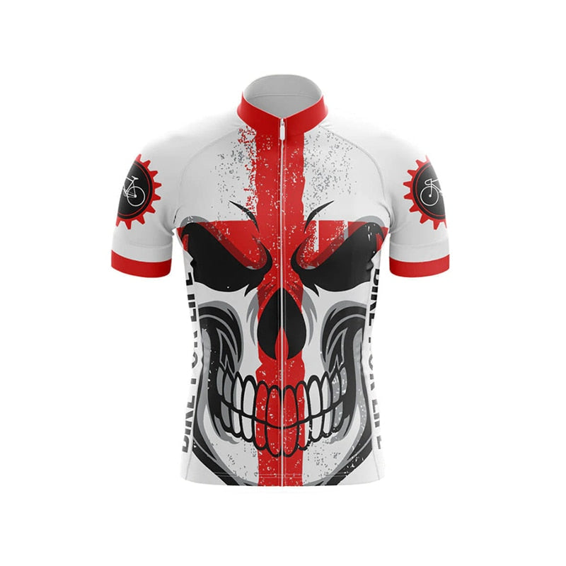 Skull Pattern Jerseys D48
